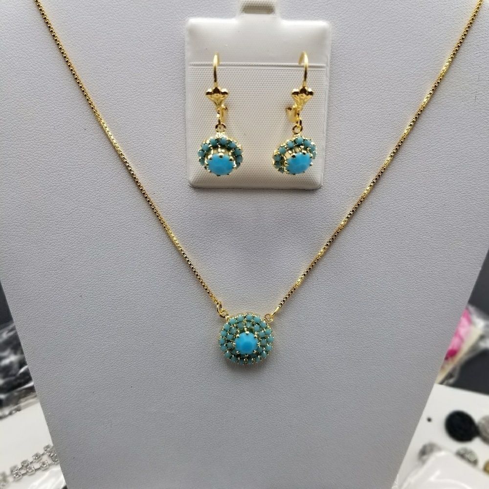 18 in Necklace with Earrings set